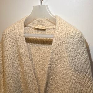 Cozy 100% Cashmere Long Knit Open Women’s Sweater